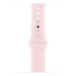 Apple Watch Series 9, 41 мм, из алюминия розового цвета, спортивный ремешок