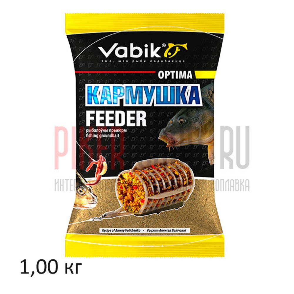 Прикормка Vabik Optima Feeder (Фидер), 1 кг