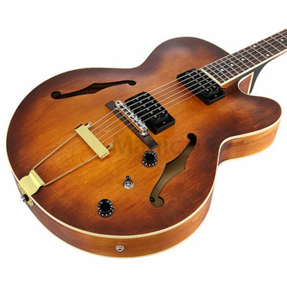 Трапециевидный струнодержатель золотой