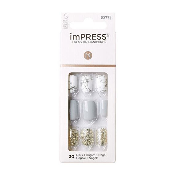 Self-adhesive nails imPRESS Knock Out 30 pcs
