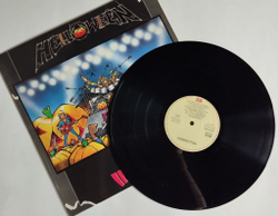 Винтажная виниловая пластинка LP Helloween Live In The U.K. (Spain 1989)