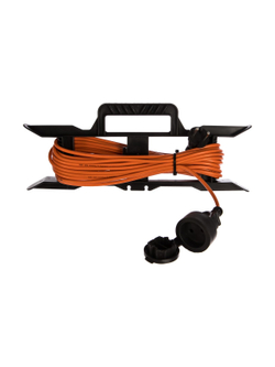 Удлинитель на рамке Gigant б/з ПВС 2х0,75 6A 10м IP 44 INDUSTRY EG PE-007