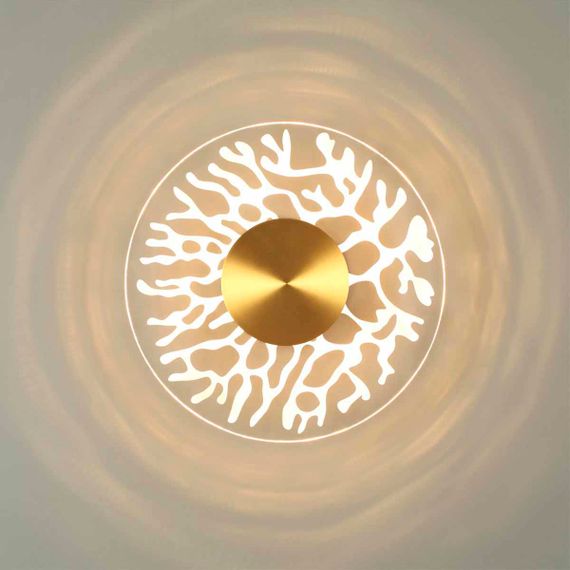 Настенный светодиодный светильник Odeon Light Midcent Solaris 6627/9WL