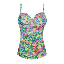 PRIMADONNA Swim Douala Топ танкини полная чаша, разноцветный