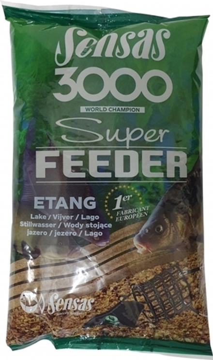 Прикормка Sensas 3000 Super FEEDER LAKE 1кг