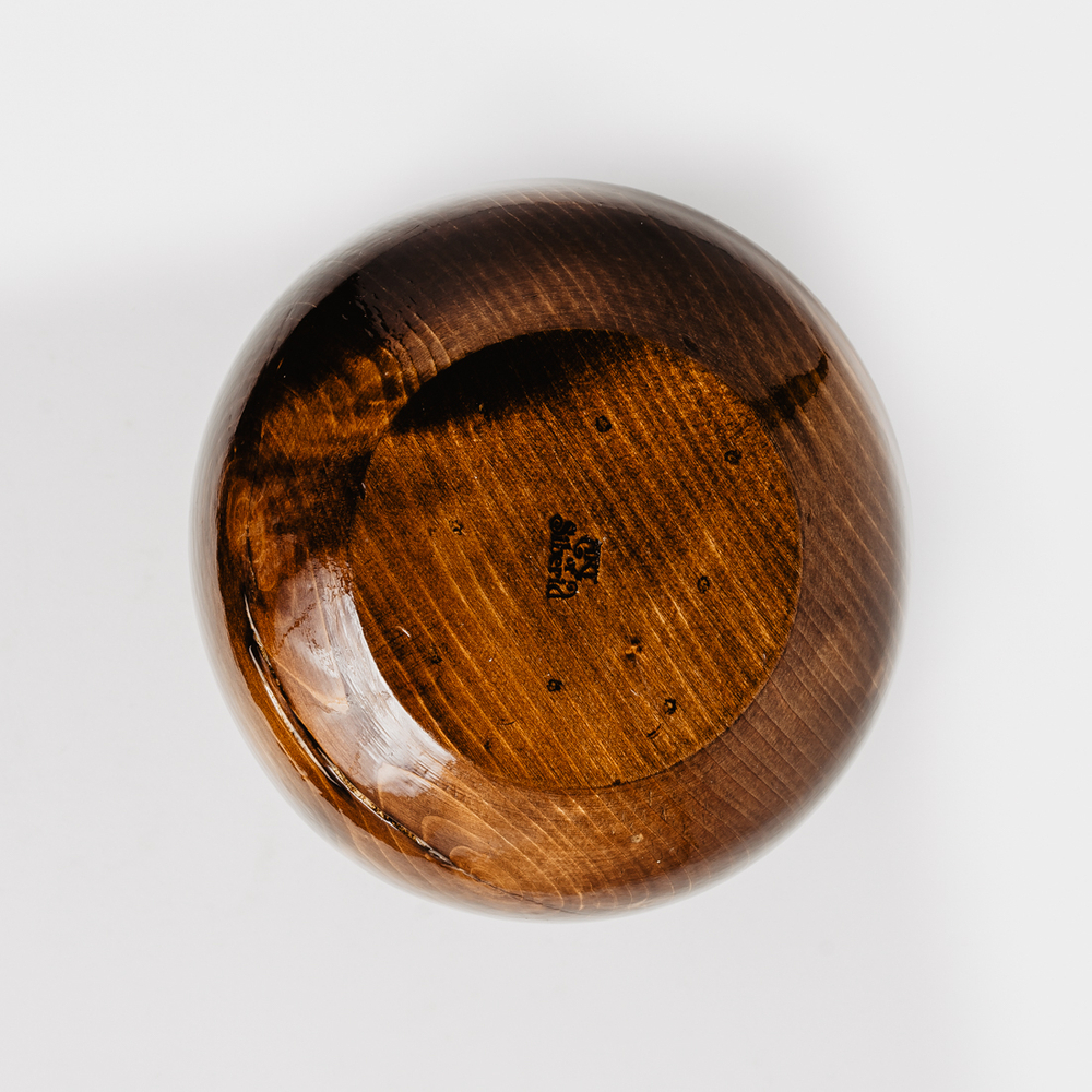 Клубочница деревянная для пряжи, вязания, клубков из древесины кедра. KL8