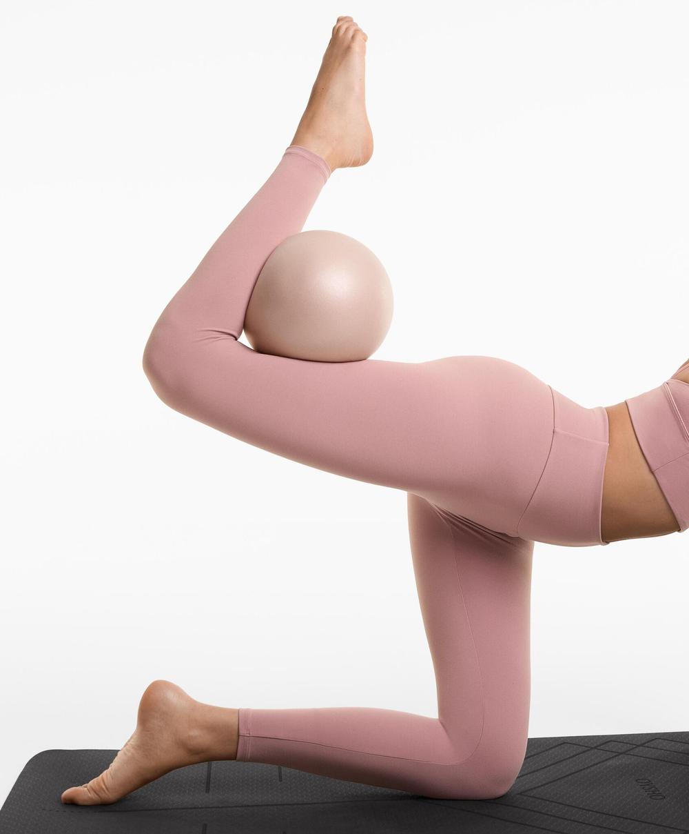 OYSHO Легинсы длиной до щиколотки Comfortlux с высокой посадкой, розовый