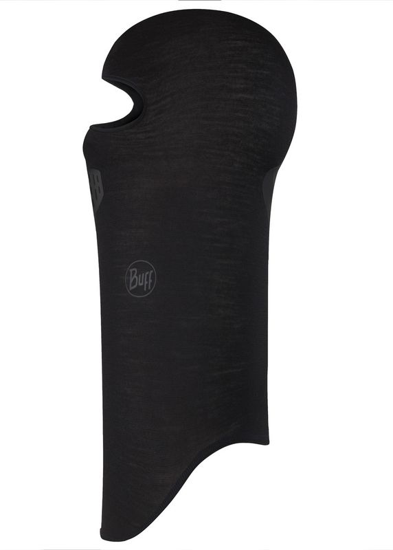 Балаклава шерстяная Buff Balaclava Wool Solid Black Фото 5