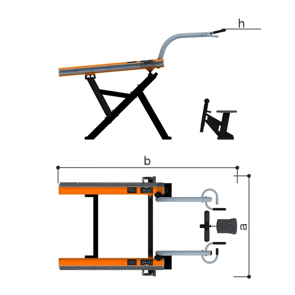 Уличный тренажер "Тяга сверху" Romana 211.05.00