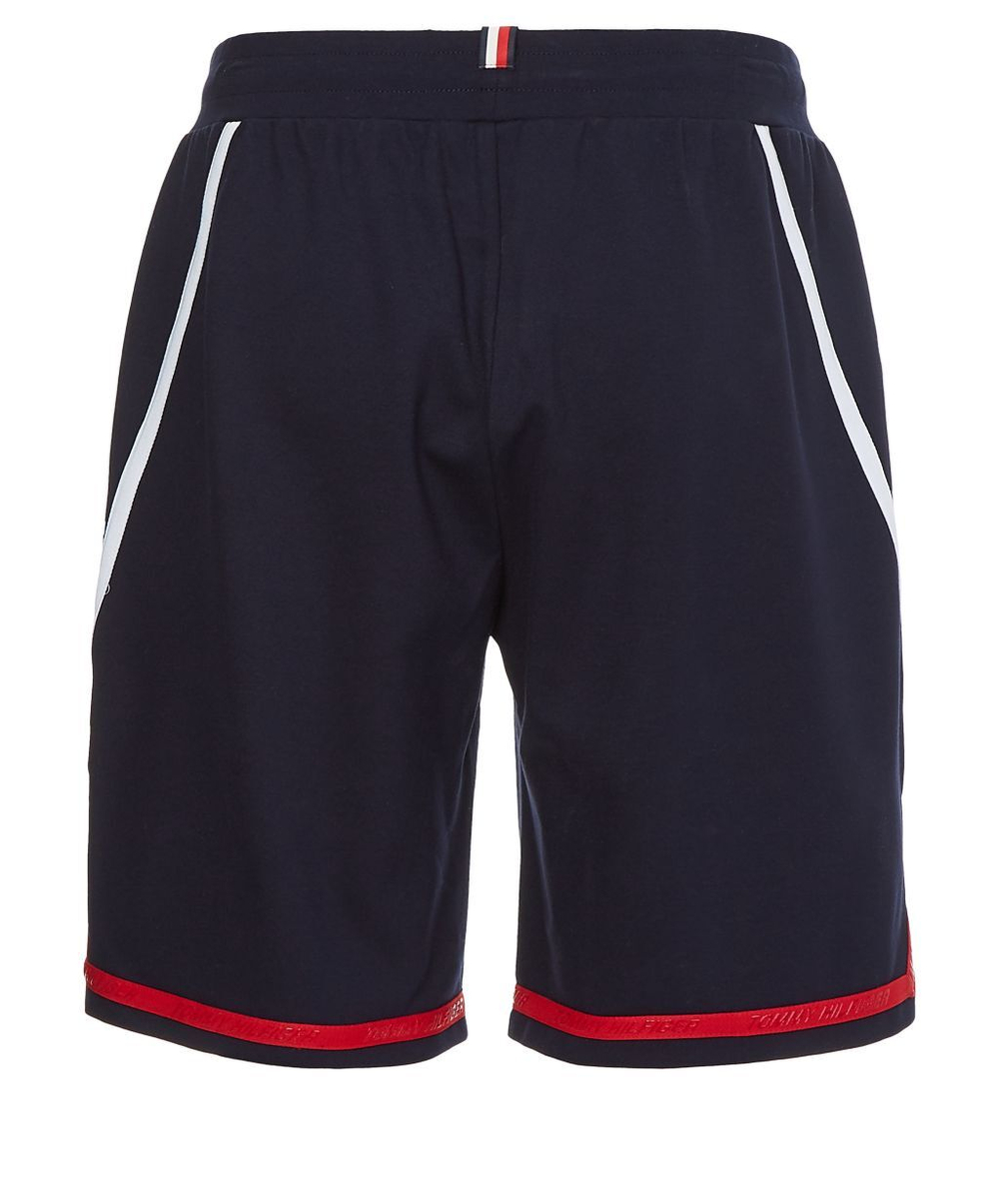 Мужские теннисные шорты Tommy Hilfiger Trim Short - небесный