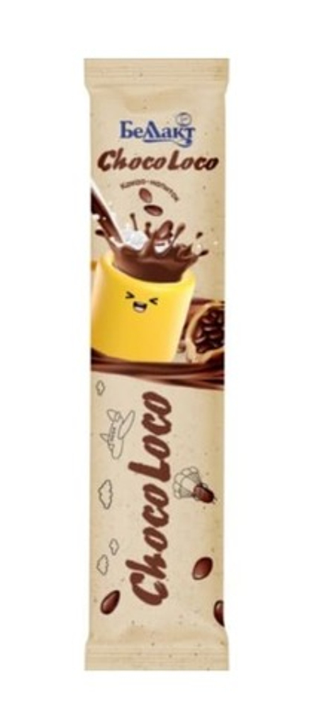 Напиток быстрорастворимый "ChocoLoco" с какао 14г. Беллакт