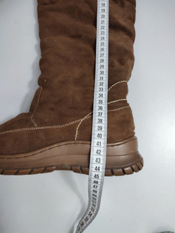 Сапоги коричневые зимние 39 размер