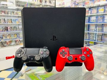 Sony Playstation 4 Slim 1TB CUH-2008B, Без коробки, S/N: 03274523935629512  (PS4, Б/У)