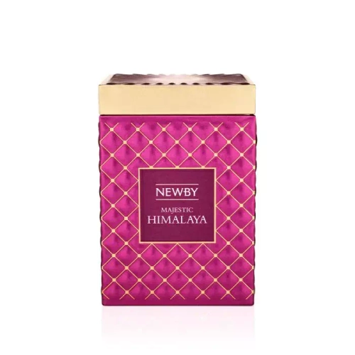 Чай черный листовой Newby Гурмэ Маджестик Гималаи в жестяной банке, 100 гр.