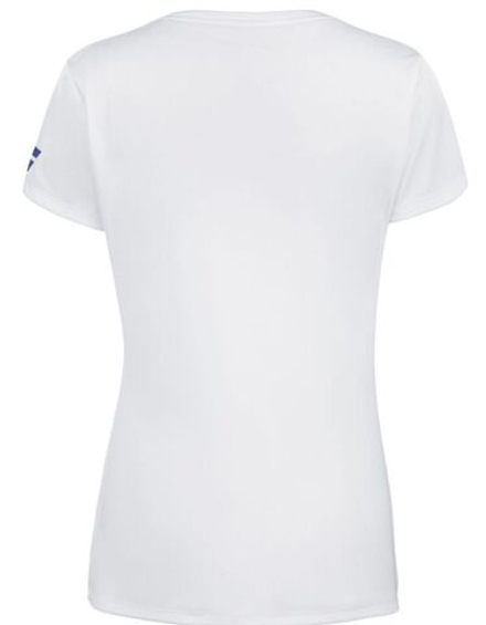 Футболка для девочки Babolat Play Cap Sleeve Top Girl - white/white