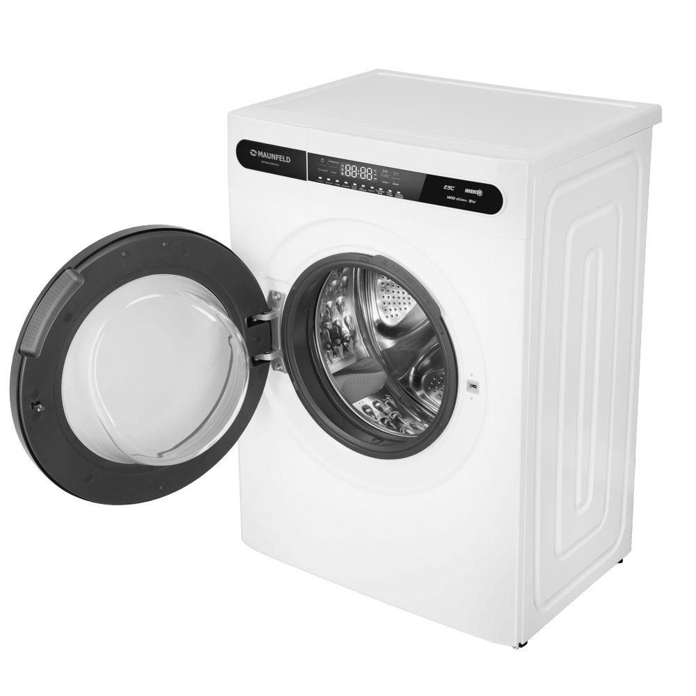 Стиральная машина c инвертором MAUNFELD MFWM148WH01 8 кг.