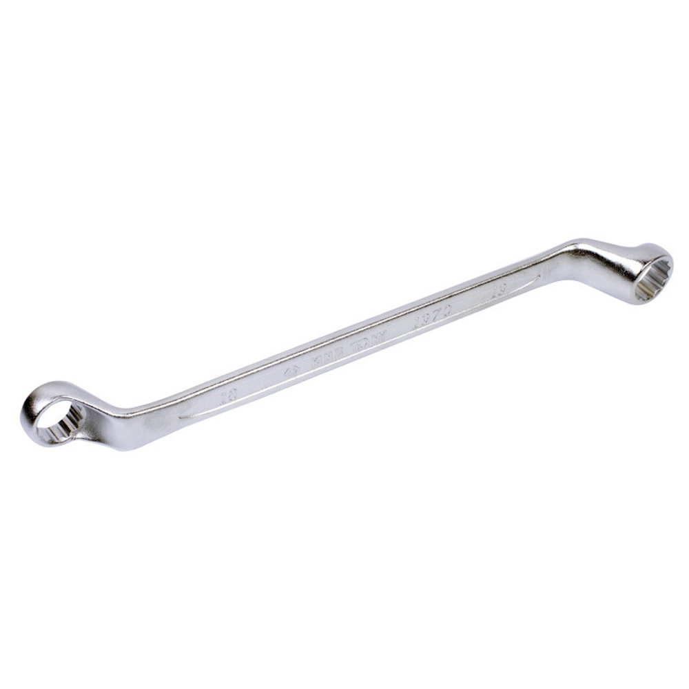 KING TONY (19701819) Ключ накидной изогнутый 18x19 мм