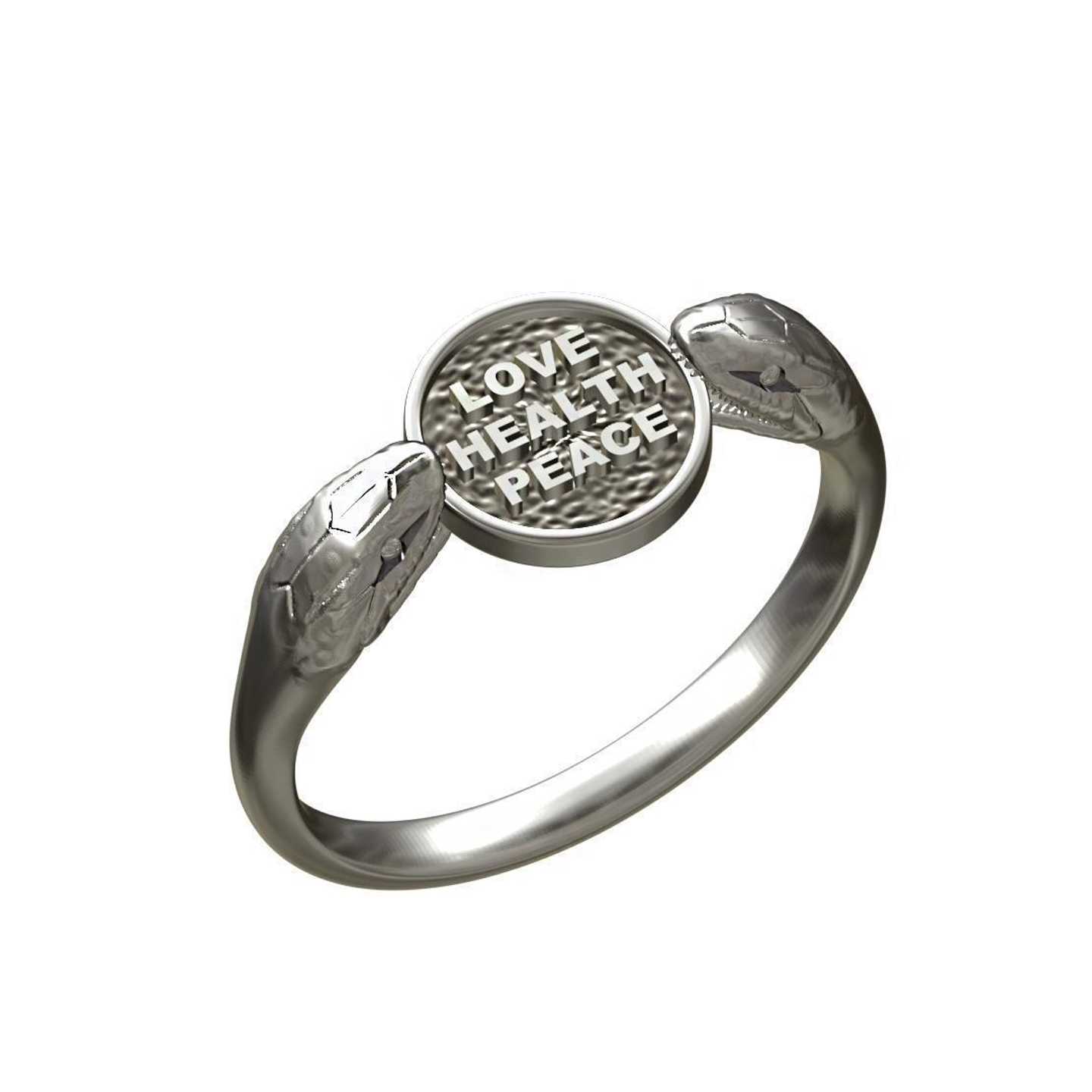Кольцо Love Peace Health