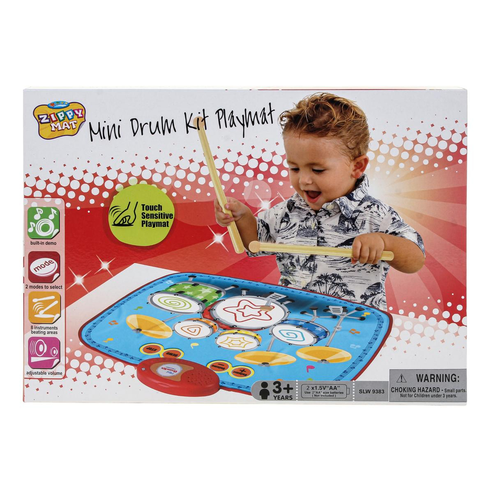 Коврик музыкальный "Барабаны" коробка SLW9383