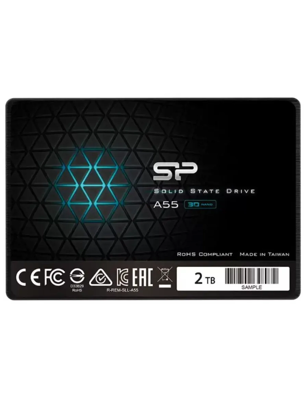 2.5" 2 ТБ Внешний HDD A55 A55 BLACK