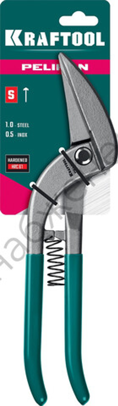 KRAFTOOL Pelikan 300 мм, Цельнокованые ножницы по металлу (23008-30)