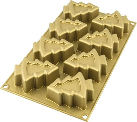 Форма для запекания Silikomart Forma do ciastek Sf108 Pino, овальная, силикон, 8,3 6,8 см