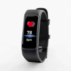 Браслет здоровья HEALTHBAND №4, чёрный