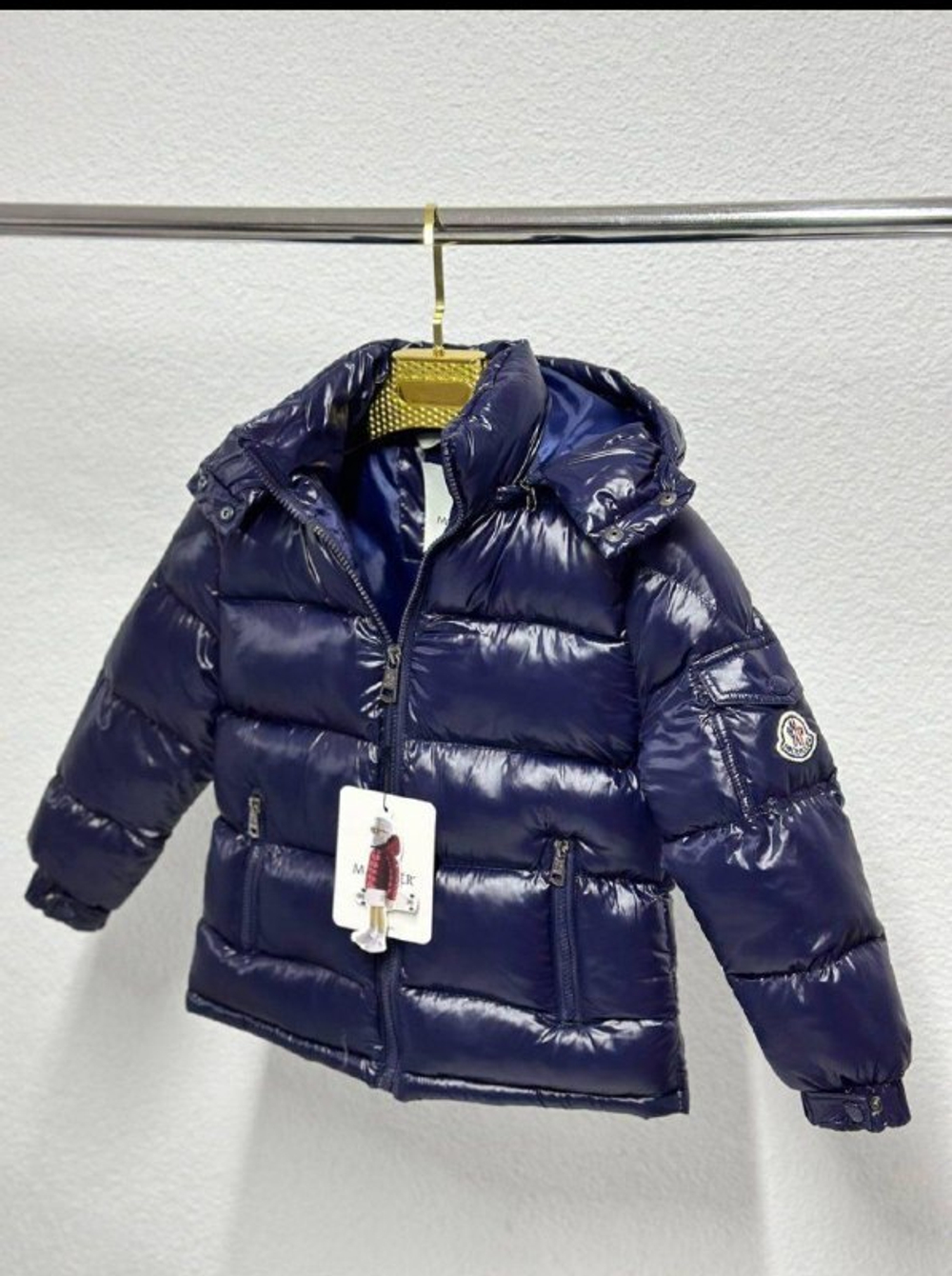 Детская куртка Moncler Premium с капюшоном