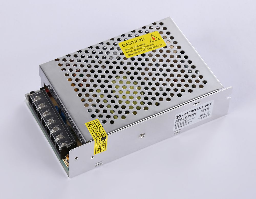 Ambrella Блок питания для светодиодной ленты 24V 100W 4.2A IP20 90-260V 110*78*37 GS9604 LED Driver 24V GS9604