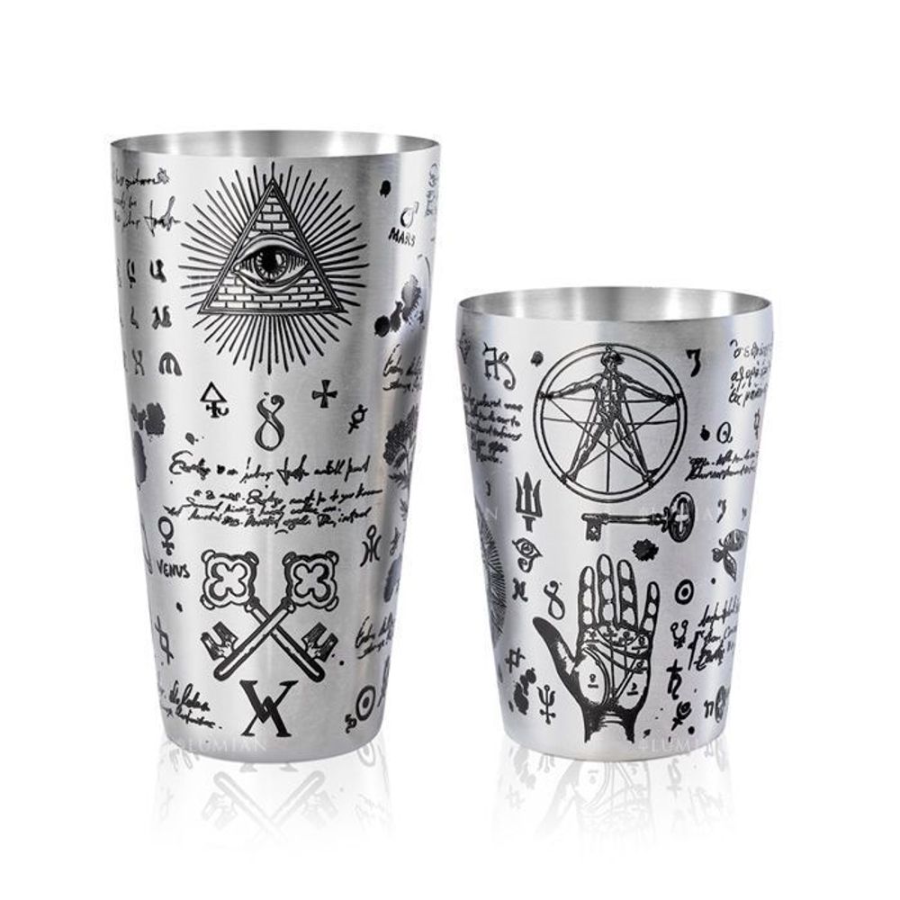 Бостонский шейкер 0,75л &quot;Yokai Alchemy&quot;  Lumian