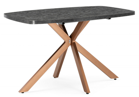 Стол деревянный Woodville Кортез 32 116(160)x77 раздвижной малави, медь