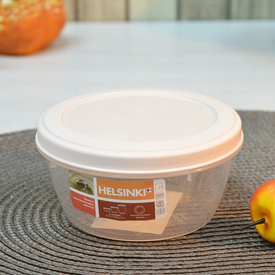 Банка 0,4л с завинчивающейся крышкой "Helsinki", персиковая карамель