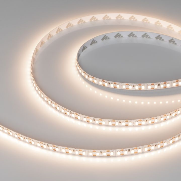 Светодиодная лента FC-A160-8mm 24V Warm3500-CX1 (14 W/m, IP20, 5m) Arlight 052933