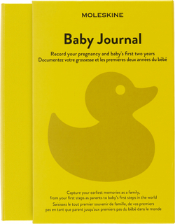 Блокнот Moleskine Passion Baby (PASBABY) 13х21см в подарочной коробке, желтый