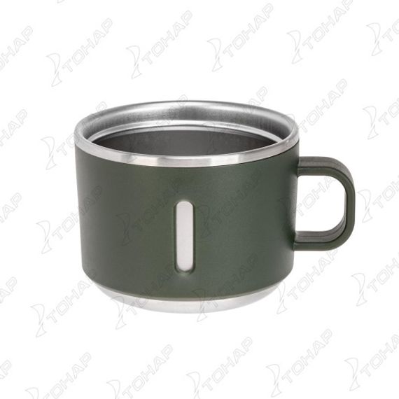 Термос (T-KD-7030-0.7) 700ML хаки (пробка-ситечко, крышка-кружка, ремешок) TONAR