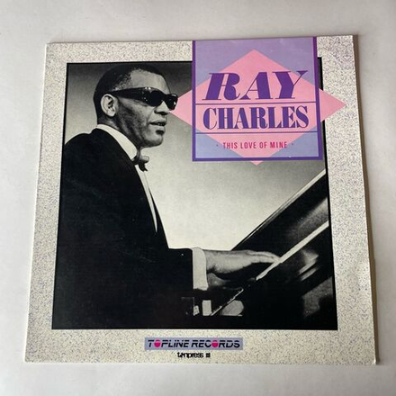 Винтажная виниловая пластинка LP Ray Charles This Love Of Mine (Польша 1989)
