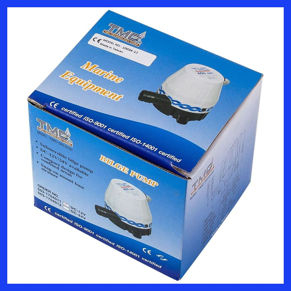 Помпа трюмная осушительная "ТМС 450" 28л/мин, 12 В (503-170401131, 10017135)