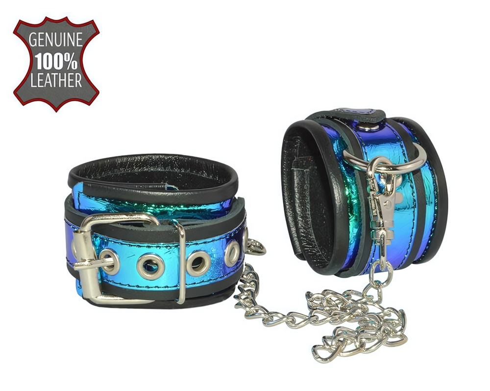 Оковы с голографической отделкой Hamilion (Цвет: черный)