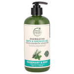 Petal Fresh, Pure, бодрящий гель для ванны и душа, розмарин и мята, 475 мл (16 жидк. унц.)
