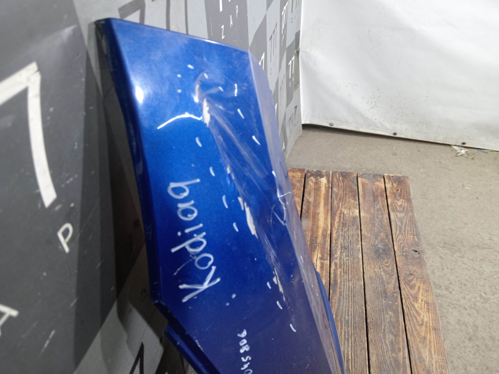 Крыло переднее правое Skoda Kodiaq 16-нв Б/У Оригинал 565821106