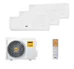 Мульти сплит-система Zanussi на 3 комнаты (20+20+20 кв.м.) Barocco White