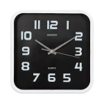 Часы настенные кварцевые ENERGY модель ЕС-09 квадратные