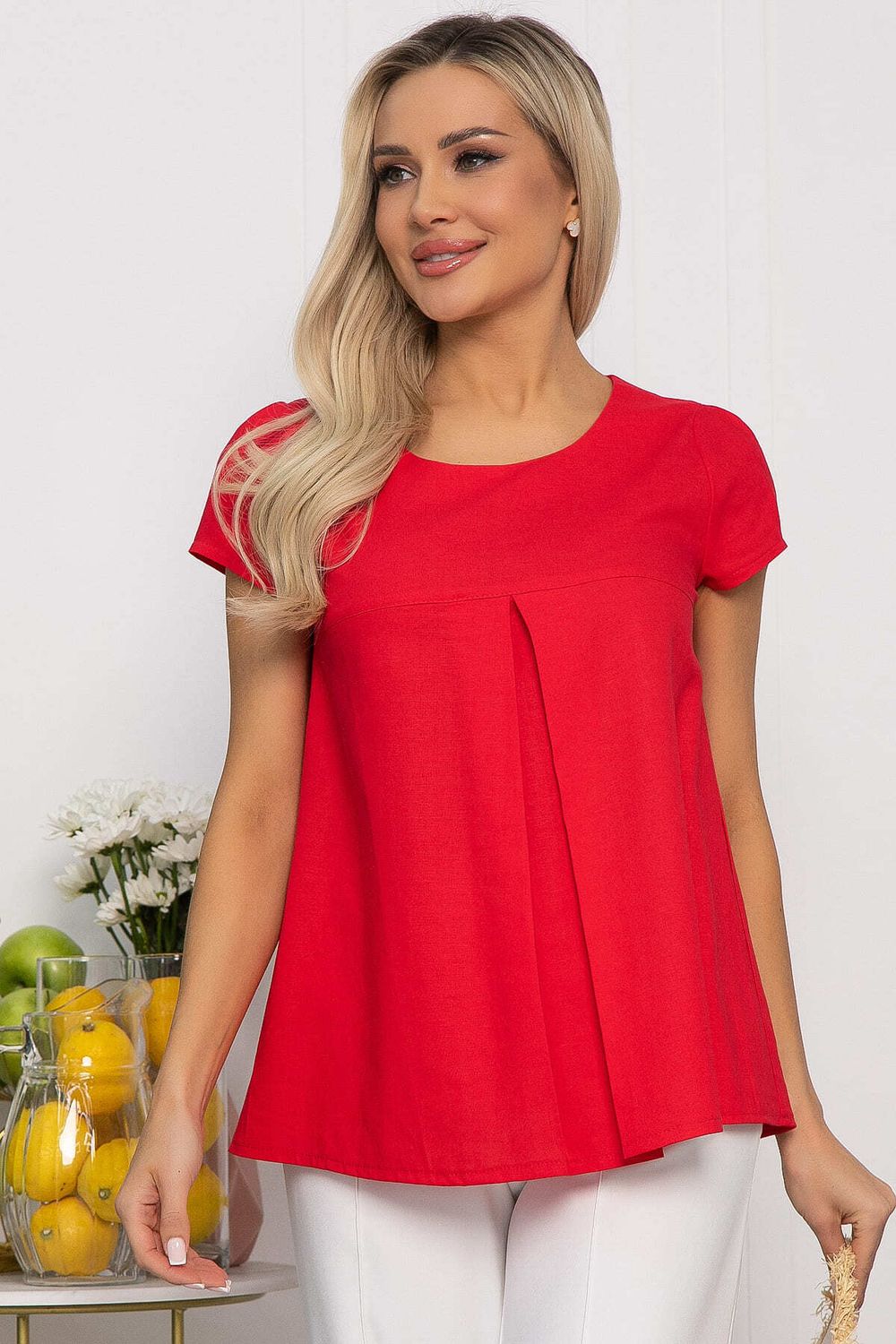 Туника Жюли (красная) Б13436-2М LT Collection
