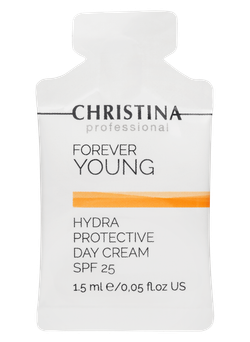 CHRISTINA Forever Young-Hydra Protective Day cream SPF-25 sachets kit 30 pcs