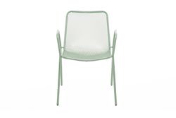 "Зевс" стул стальной, цвет мятный