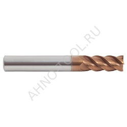Фреза твердосплавная  12мм (L=75, l=30, хв=12) Z4 35° по стали, нерж., чугуну BRGM-4E-D12.0 HRC55 AH