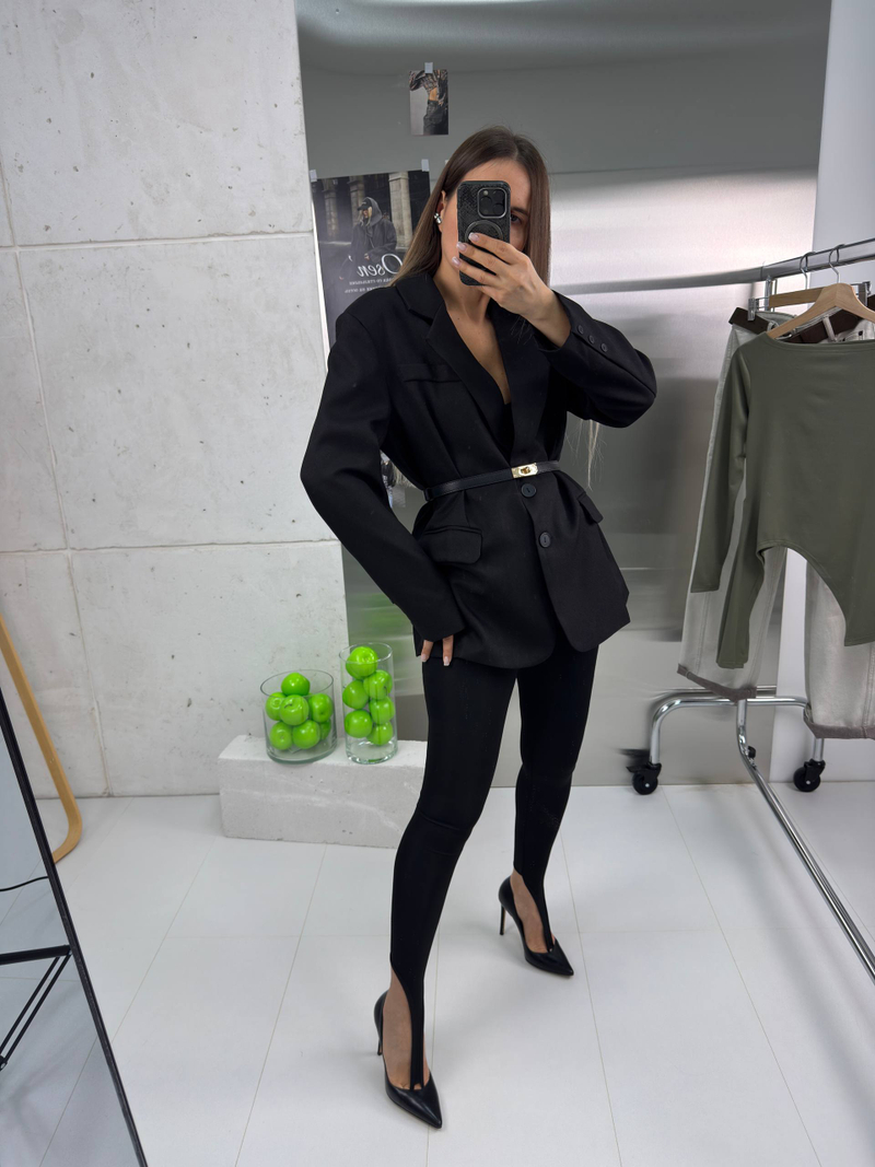 Блейзер женский арт. 1106 цвет "чёрный"