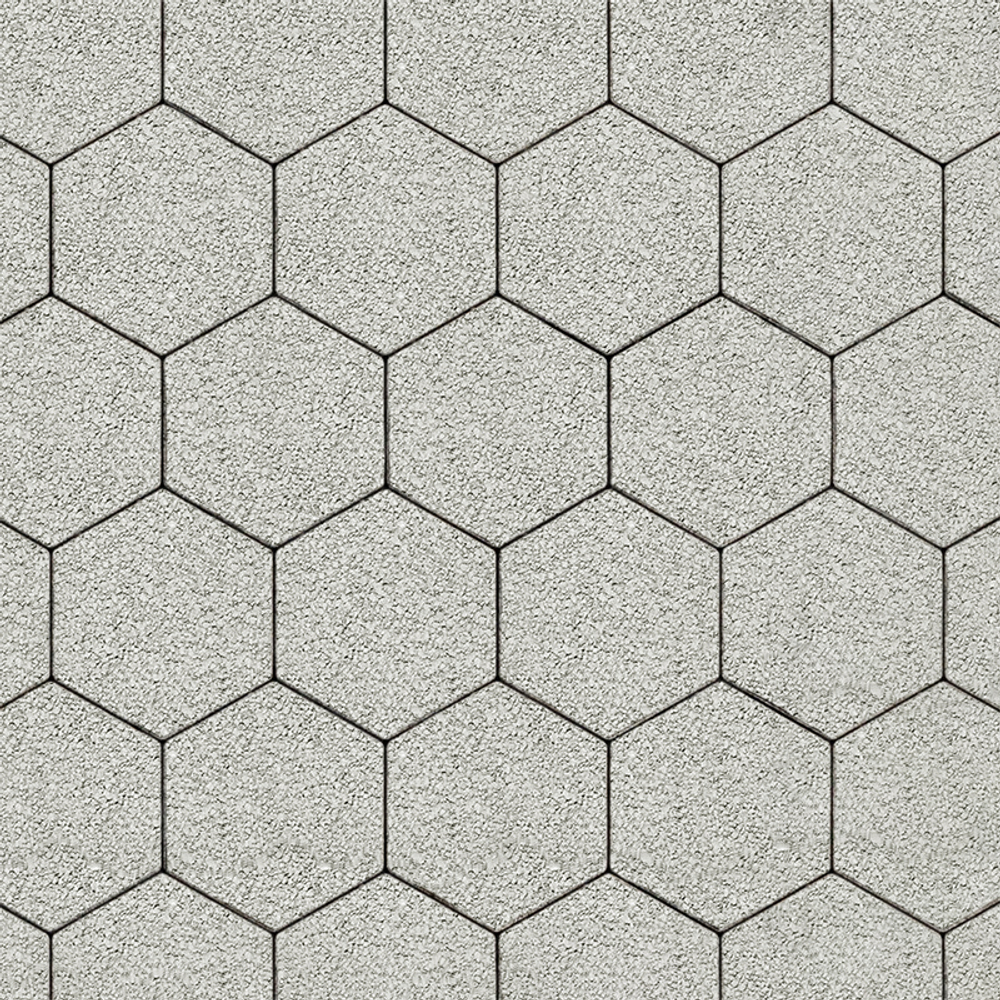 Тротуарная плитка СОТЫ - Гранит Белый