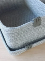 Корзина плетеная с крышкой