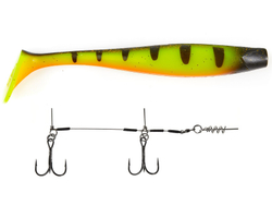 Виброхвост LJ 3D BBS Series KUBIRA SWIM SHAD 9,0in (22,86)/PG14 1шт.+Stinger L
